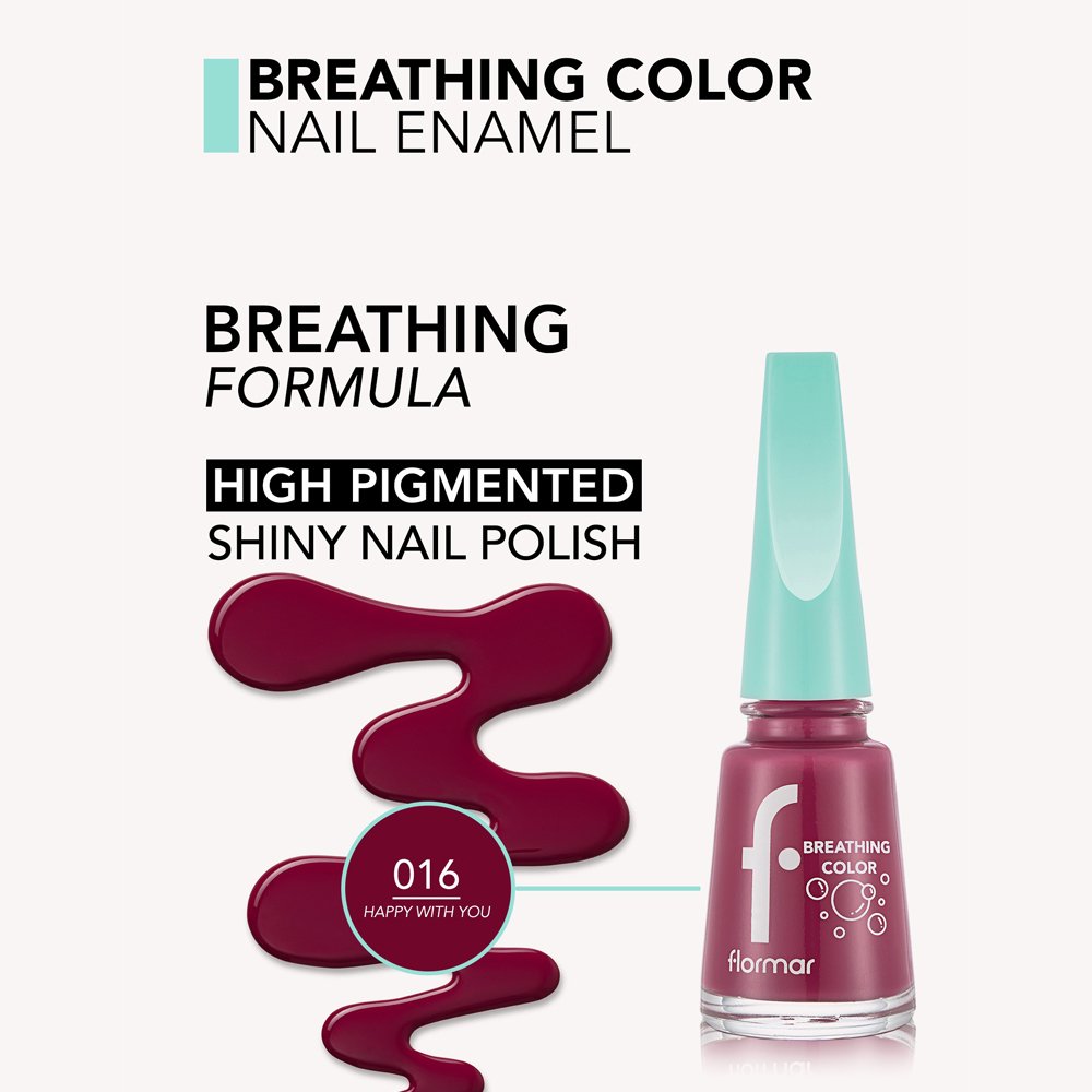 Flormar Breathing Color Nail Enamel - Image 3